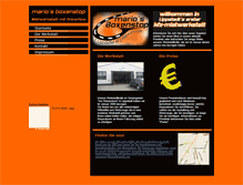 Tablet Screenshot of marios-boxenstop.de